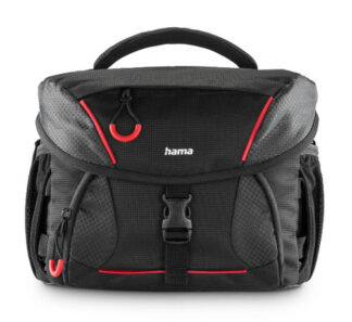 Borsa fotografica Borsa Hama 00121350 Phoenix 140 Black e Red (ord.min.1.00 unità)