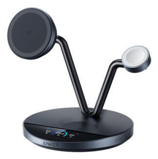 Caricabatterie wireless Caricabatterie Anker B25X7G11 PRIME Charging Station Black e Silver (ord.min.1.00 unità)