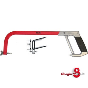 ARCHETTI PER SEGHE TIPO PROFESSIONALE,REGOLABILE IN TUBO PIATTO 2612E ARCHETTI x SEGHETTI hack saws Prod. SCU