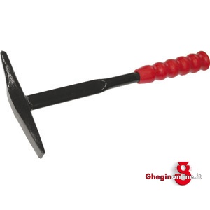 MARTELLINE PER SALDATORI CON PENNA ORIZZONTALE E MANICO FERRO 2670B MARTELLINE x SALDATORI hammers for electric welders Prod. SCU