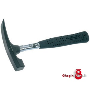 MARTELLI PER MURATORI CON BATTENTE QUADRO E PENNA ORIZZONTALE 2733G MARTELLI PER MURATORI mason's hammers Orig. Peddinghaus