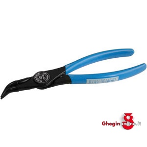 PINZE CURVE DIN 5256D PER ANELLI DI FERMO INTERNI DIN 472 - DIN 984 275GE 225 PINZE CURVE x ANELLI pliers for inner circlips Orig. Gedore - Art. 8000 J