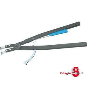PINZE CURVE DIN 5256D PER ANELLI DI FERMO INTERNI DIN 472 - DIN 984 CON LEVA DI BLOCCAGGIO 275GL PINZE CURVE x ANELLI pliers for inner circlips Orig. Gedore - Art. 8000 J