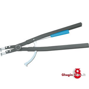 PINZE CURVE DIN 5256D PER ANELLI DI FERMO INTERNI DIN 472 - DIN 984 CON LEVA DI BLOCCAGGIO 275GM PINZE CURVE x ANELLI pliers for inner circlips Orig. Gedore - Art. 8000 J