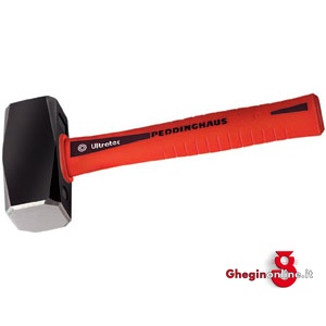 MAZZETTE CON MANICO IN ULTRATEC 2767GE 2 MAZZETTE MAN.ULTRATEC double face blacksmith hammers with ULTRATEC handle Orig. Peddinghaus - DIN 6475