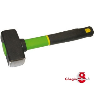 MAZZETTE CON MANICO TRICOMPONENTE 2767H 1.25 MAZZETTE double face blacksmith hammers with three components handles Prod. SCU