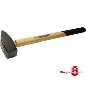 MAZZE CON MANICO TIPO CON TESTA A FORMA TEDESCA 2768GB 5 MAZZE CON MANICO sledge hammers with handles Orig. Gedore - DIN 1042