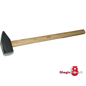 MAZZE CON MANICO TIPO CON TESTA A FORMA TEDESCA 2768GF 8 MAZZE CON MANICO sledge hammers with handles Orig. Peddinghaus - DIN 1042