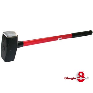 MAZZE CON MANICO IN FIBRA DI VETRO A DOPPIA TESTA PIANA 2769GA 8 MAZZE CON MANICO FIBRA sledge hammers with fiberglass handles Orig. Gedore - DIN 6475