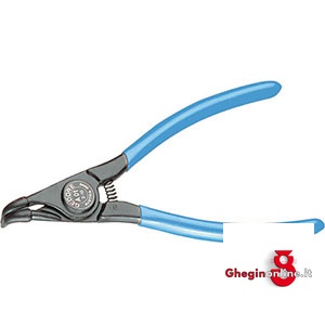 PINZE CURVE DIN 5254B PER ANELLI DI FERMO ESTERNI DIN 471 - DIN 983 277GA 310 PINZE CURVE x ANELLI pliers for outer circlips Orig. Gedore