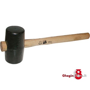 MAZZUOLE DI GOMMA IN GOMMA SEMIDURA NERA (60 SHORE) 2789GT 90 MAZZUOLE DI GOMMA rubber mallets Prod. SCU - DIN 5128-60