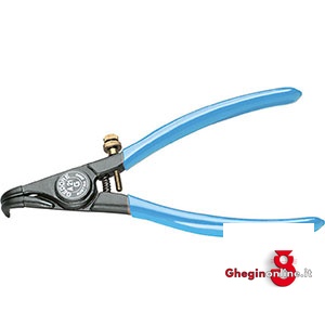 PINZE PER ANELLI DI FERMO SENZA SEDE TIPO CURVO 90° 279GB 170 PINZE x ANELLI circlips pliers Orig. Gedore