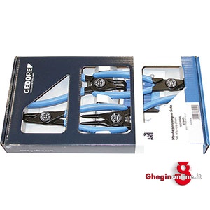ASSORTIMENTI 4 PINZE PER ANELLI DI FERMO LACCATE NERE 279GS ASS. PINZE x ANELLI pliers for circlips set Orig. Gedore