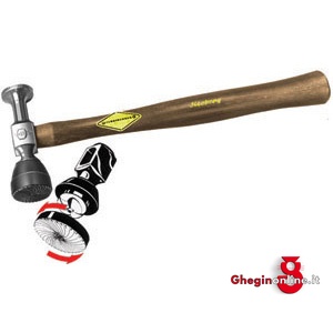 MARTELLI ROTATIVI PER CARROZZIERI 2810G MARTELLI ROT.xCARROZZ. twisting force-bumping hammers Orig. Peddinghaus