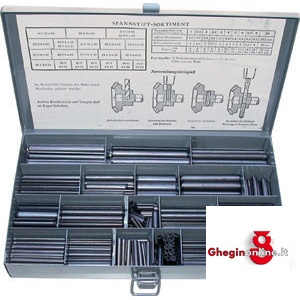 ASSORTIMENTO SPINE ELASTICHE ART. 2811 2810Z ASS. SPINE ELASTICHE elastic pin sets Prod. SCU