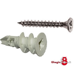 TASSELLI DI FISSAGGIO AD AVVITAMENTO 2813 TASSELLI A AVVITAMENTO fixing plugs Prod. SCU