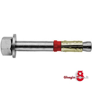 TASSELLI DI FISSAGGIO AD ESPANSIONE TIPO IN ACCIAIO PESANTE; CON DADO CIECO E ANELLO ANTIROTAZIONE 2814P 16 130 TASSELLI AD ESPANSIONE fixing plugs Prod. SCU