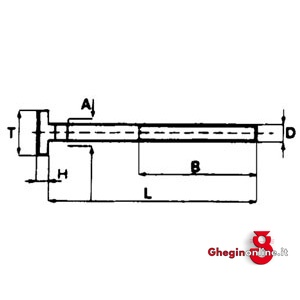 VITI PER CAVE - DIN 787 2829A 16 100 VITI x CAVE - STANDARD clamping devices Prod. SCU - immagine 2