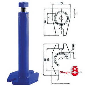 SUPPORTI REGOLABILI TIPO ALTO MOD. ATLAS 2830B 550 SUPPORTI REG.MOD.ATLAS clamping devices Prod. SCU