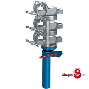 SUPPORTI A REGOLAZIONE VERTICALE PER ART. 2856 GA - 2859 GA 2861GS 135 SUPPORTI REG.VERTICALE automatic elevators Orig. KANCA