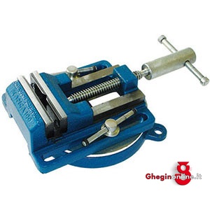 MORSE PER TRAPANI 1 GANASCIA PIANA E 1 GANASCIA CON PRISMA VERTICALE AL CENTRO 2869A MORSE x TRAPANI machine vices Orig. Kanca