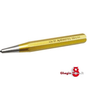PUNTERUOLI OTTAGONALI CON PUNTA IN METALLO DURO 2927GBR 130 PUNTER.OTTAG. PUNTA MD cold chisels Prod. SCU