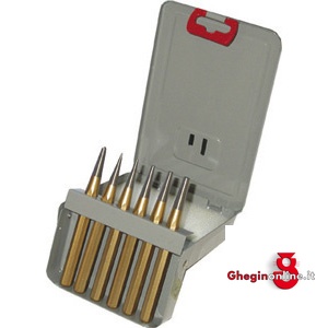 ASSORTIMENTI DI PUNZONI ED 1 PUNTERUOLO IN CASSETTA 2928GF ASS. PUNZONI cold chisels in sets Prod. SCU