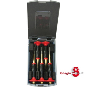 ASSORTIMENTI DI CACCIASPINE IN CASSETTA DI PLASTICA 2928GP ASS. CACCIASPINE cold chisels in sets Prod. SCU