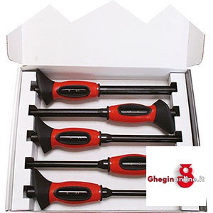 ASSORTIMENTI DI CACCIASPINE IN CASSETTA DI PLASTICA 2928GPF ASS. CACCIASPINE cold chisels in sets Prod. SCU