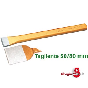 SCALPELLI PIATTI PER MURATORI 2936GA 350 SCALPELLI PIATTIxMURAT chisels for electricians and stones Orig. Gedore-DIN 7254 A