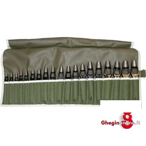 ASSORTIMENTO 19 FUSTELLE A CAVALLOTTO 3081S ASSORTIMENTO FUSTELLE punching tools sets Prod. SCU