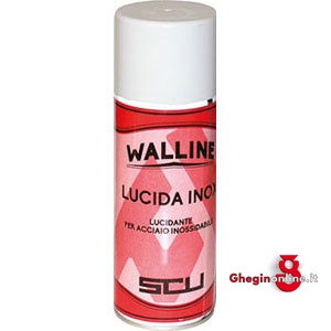 LUCIDANTE E RAVVIVANTE PER INOX 3101B PRODOTTI AEROSOL professional spray Prod. SCU