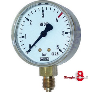 MANOMETRI DI RICAMBIO PER PRESSIONI 0-6 ATM 3140GFA MANOMETRI X 3140GF propan pressure regulators Orig. Ewo