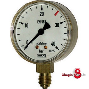 MANOMETRI RICAMBIO PER PRESSIONI 0-40 ATM 3140GAB MANOMETRI RIC.x3140GA acetylene pressure regulators Orig. Ewo
