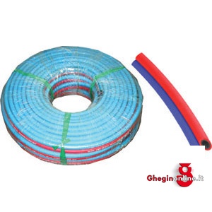 TUBI PER SALDATURA TIPO BINATO ACETILENE-OSSIGENO Ø MM 8/8 3185LA TUBI x SALDATURA welding hoses Prod. SCU