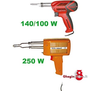 SALDATORI A PISTOLA ISTANTANEI TIPO INDUSTRIALE 3264G 250 SALDATORI A PISTOLA high-speed soldering irons Prod. SCU - Orig. Weller