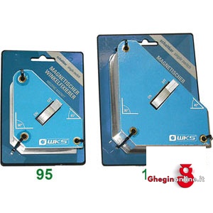 SQUADRE MAGNETICHE TIPO FISSO CON INTERRUTTORE DI DISTACCO MAGNETE 3295E 130 DISP.MAGN. P/SALDATORI magnetic squares Prod. SCU