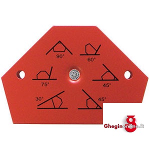 SQUADRE MAGNETICHE TIPO FISSO 3295EP DISP.MAGN. P/SALDATORI magnetic squares Prod. SCU