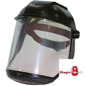 VISIERE PROTEZIONE; SCHERMO IN CARBOROCK; DIMENSIONI MM 215X230X155 3387 VISIERE PROTEZIONE protection visors Prod. SCU