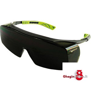OCCHIALI DI PROTEZIONE; LENTE VERDE, PROTEZIONE UV 400 3387EP OCCHIALI DI PROTEZIONE protection glasses Prod. SCU