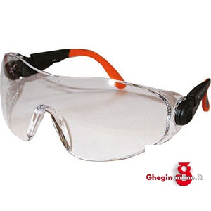 OCCHIALI DI PROTEZIONE; MONOLENTE INCOLORE 3387F OCCHIALI DI PROTEZIONE protection glasses Prod. SCU