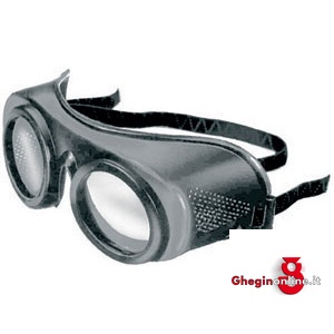 OCCHIALI DI PROTEZIONE; MONTATURA IN PLASTICA LEGGERA E INDEFORMABILE; LENTI INCOLORI IN CARBOROCK 3388A OCCHIALI DI PROTEZIONE protection glasses Prod. SCU