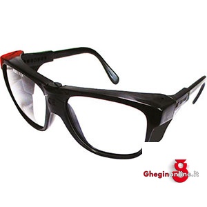 OCCHIALI DI PROTEZIONE CON STANGHETTE REGOLABILI E LENTI SAGOMATE; CON LENTI IN POLICARBONATO INCOLORI 3396AP OCCHIALI DI PROTEZIONE protection glasses Prod. SCU