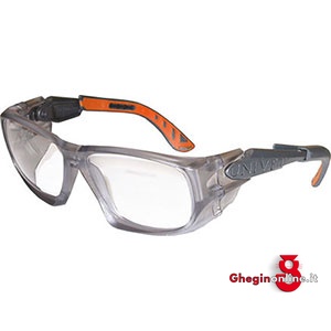 OCCHIALI DI PROTEZIONE TIPO CON LENTI SAGOMATE; LENTI INCOLORI 3397H OCCHIALI DI PROTEZIONE protection glasses Prod. SCU