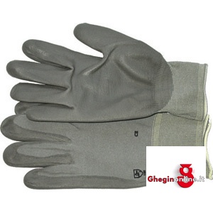 GUANTI DI PROTEZIONE IN POLIAMMIDE RIVESTITO DI PROTEZIONE IN POLIURETANO; POLSINO ELASTICO 3398S 3 GUANTI DI PROTEZIONE gloves Prod. SCU