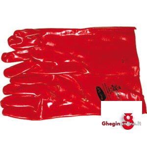 GUANTI DI PROTEZIONE IN PESANTE PVC, IMPERMEABILE 3399E GUANTI DI PROTEZIONE gloves Prod. SCU
