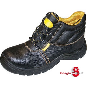 CALZATURE DI PROTEZIONE CATEGORIA DI SUCUREZZA S 3, TIPO ALTO, IN PELLE NERA E SUOLA RESISTENTE ALL'ABRASIONE 3403MV 44 CALZATURE DI PROTEZ. shoes Prod. SCU