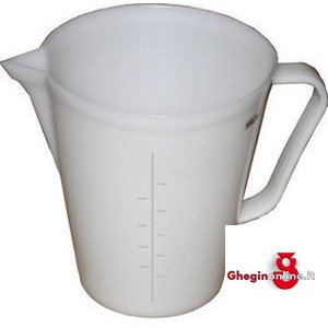 CONTENITORI PER MISURE E TRAVASI DI LIQUIDI IN POLIETILENE SEMI-TRASPARENTE 3404T 5 CONT.xMISURE/TRAV.LIQ. maesuring buckets Prod. SCU