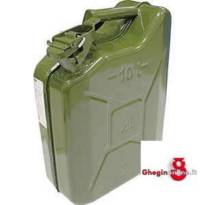 TANICHE TIPO PROFESSIONALE SENZA BOCCAGLIO 3405Z 20 TANICHE METALLICHE cans Prod. SCU