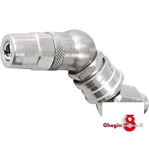 TESTINE IN ACCIAIO ZINCATO INCLINATE A 45° E GIREVOLI 3425CF TESTINE A 45° accessories Prod. SCU